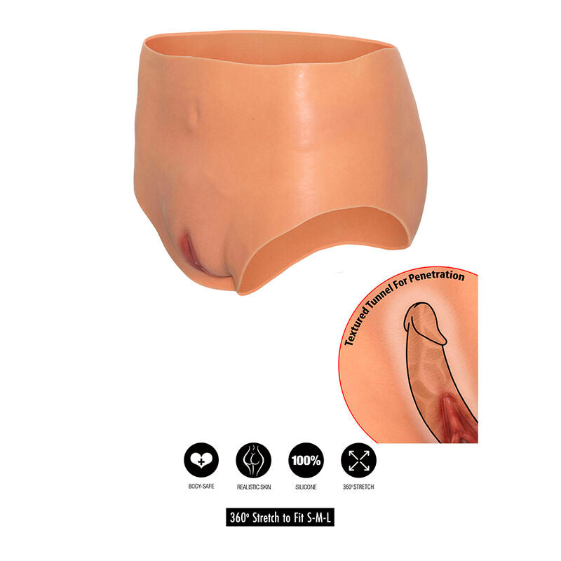 DESEO OCULTO - ALTER EGO BRAGUITA VAGINA ABIERTA CINTURA ALTA CARNE