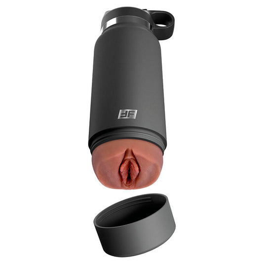 PDX PLUS - FRASCO DE FUCK FLASK VAGINAL DISCRETO MASTURBADOR MARRÓN MODELO 2