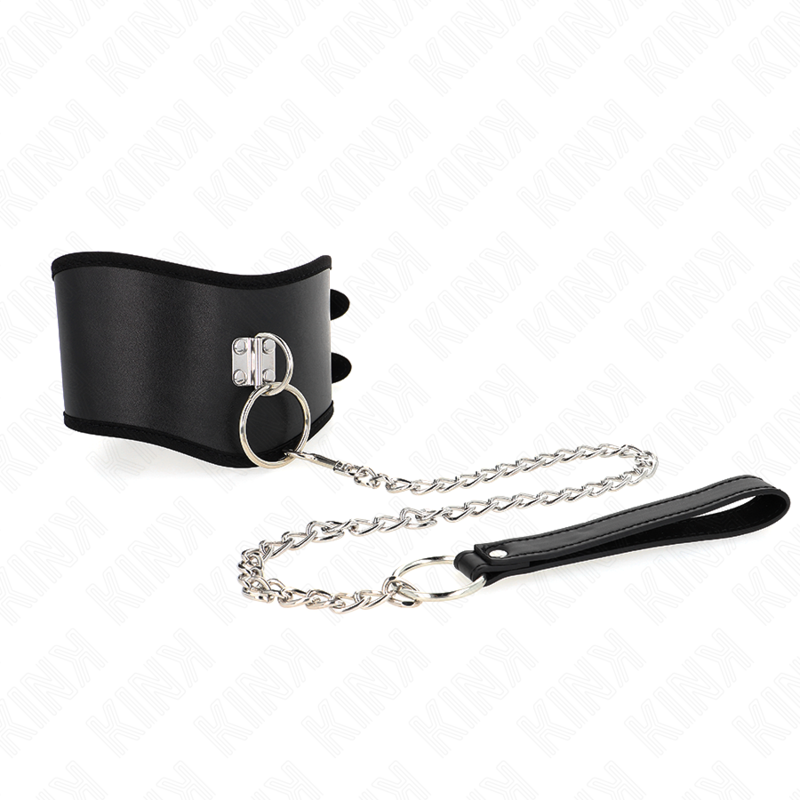 KINK - COLLAR 65 CM CON CORREA ANCHA AJUSTABLE 40-55 CM X 10 CM