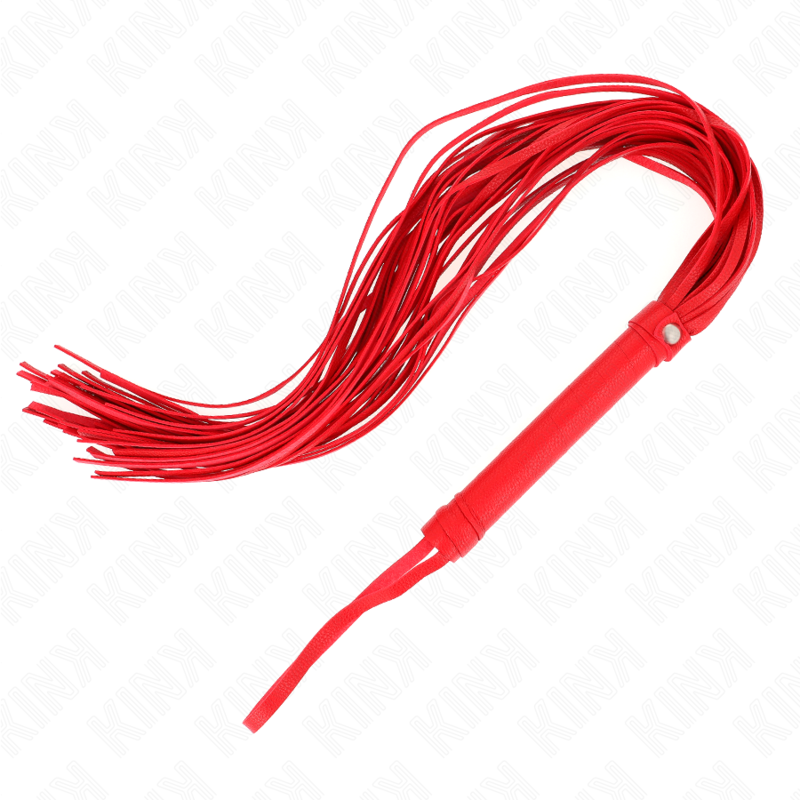 KINK - LÁTIGO DE PVC SUAVE ROJO 70 CM