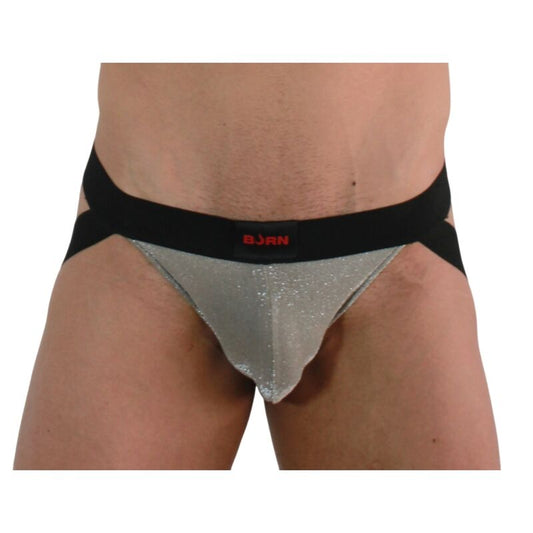 BURN - 001 JOCK BEIGE BRILLANTE / NEGRO XL