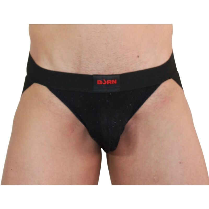 BURN - 003 JOCK NEGRO BRILLANTE XL