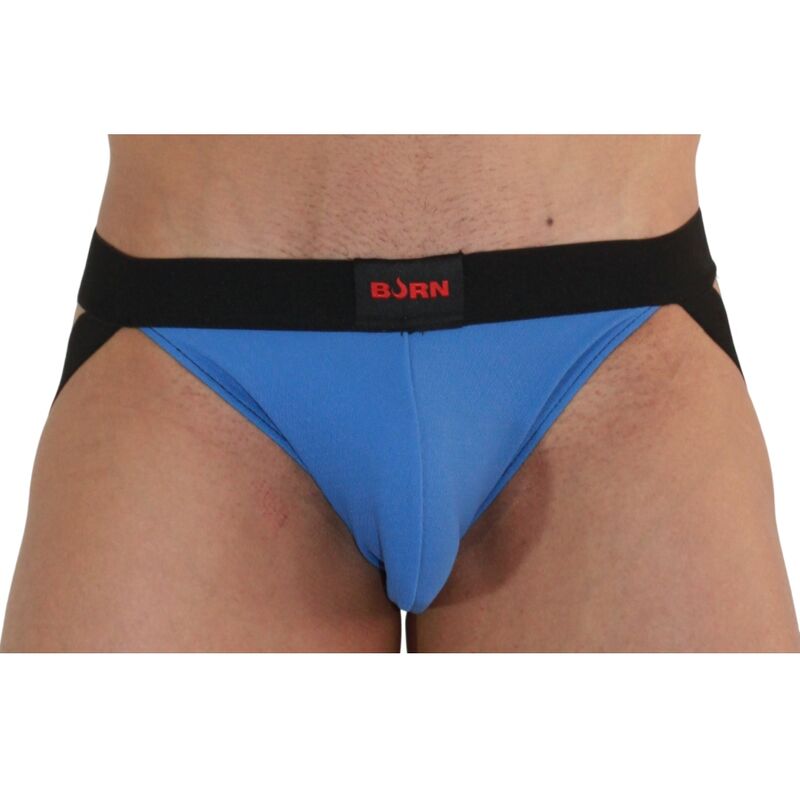 BURN - 008 AZUL JOCK / NEGRO XL