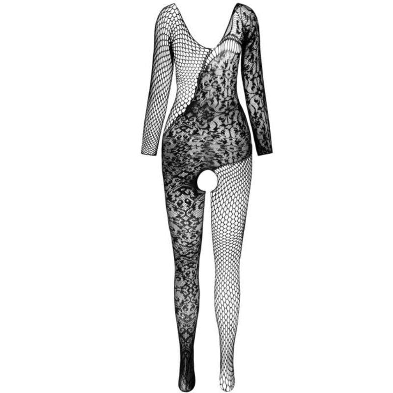 PASIÓN - BS 107 BODYSTOCKING NEGRO TALLA ÚNICA