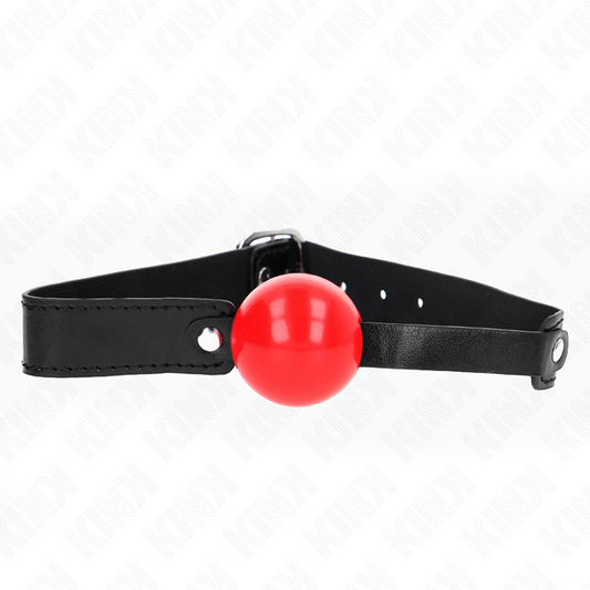KINK - MORDAZA DE TPE SUAVE DE 4 CM MODELO 1 66 x 2,5 CM AJUSTABLE 41-61 CM