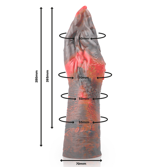 ÉPICO - LILITH DILDO DEMONIO MALVADO L