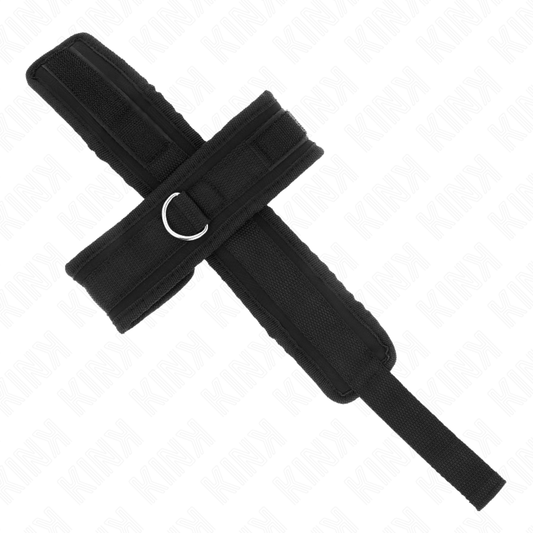 KINK - ESPOSAS CRUZADAS NEGRAS 34 X 5,5 CM