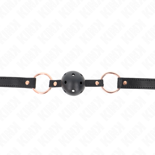 KINK - MORDAZA DE BOLA DE TPE PREMIUM DE 4 CM 60 x 2 CM