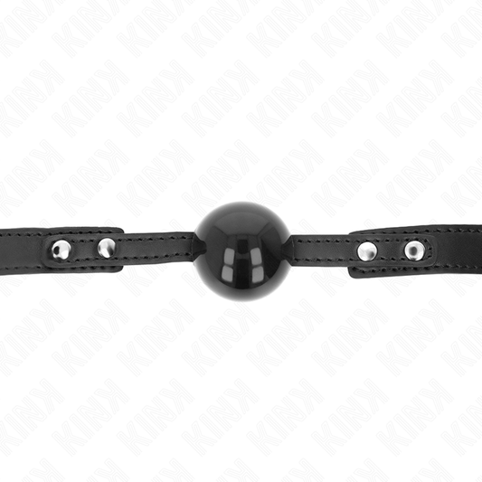 KINK - MORDAZA DE TPE SUAVE DE 4 CM MODELO 3 60 x 2 CM AJUSTABLE 37-52 CM
