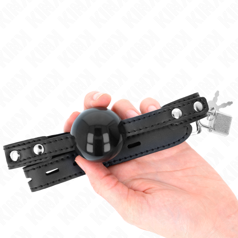 KINK - MORDAZA DE TPE SUAVE DE 4 CM MODELO 3 60 x 2 CM AJUSTABLE 37-52 CM