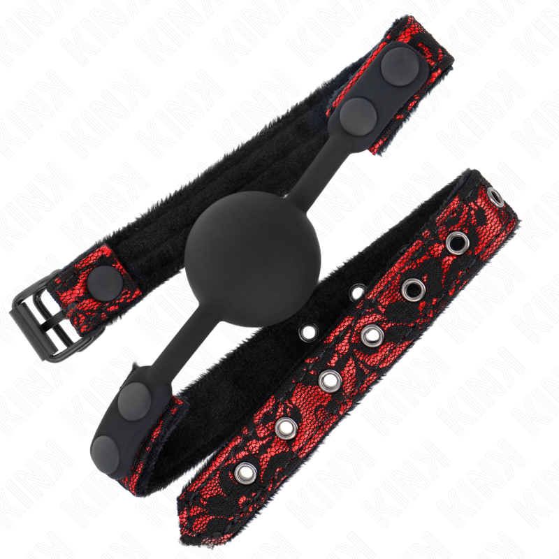 KINK - MORDAZA DE SILICONA SCANDAL DE 4 CM MODELO 1 65 x 2 CM