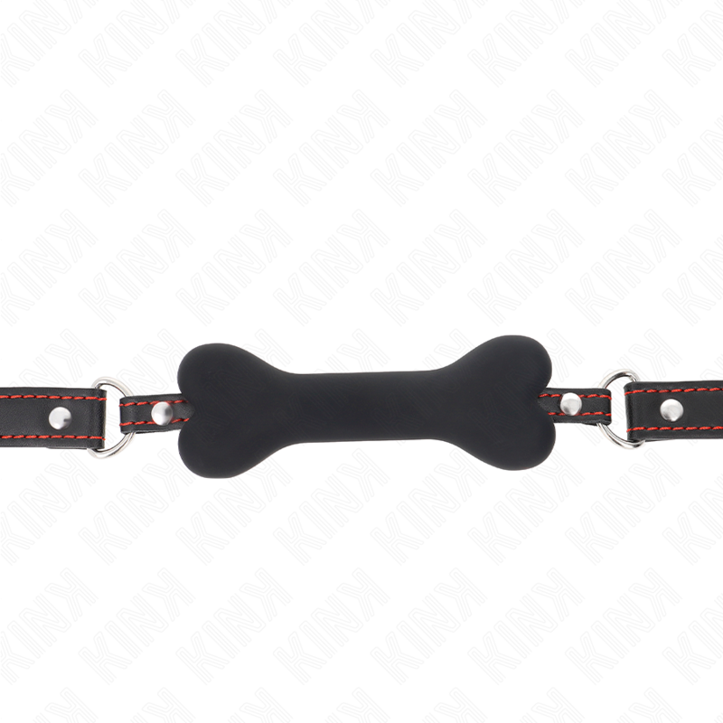 KINK - MORDAZA DE HUESO NEGRO DE 12 CM 63 x 2 CM