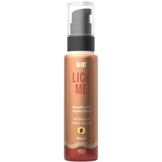 INTT - LICK ME PEACH GEL COMESTIBLE EFECTO CALOR