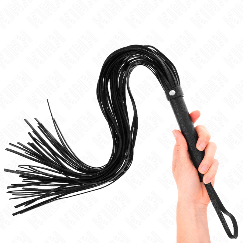 KINK - LÁTIGO DE PVC SUAVE NEGRO 70 CM