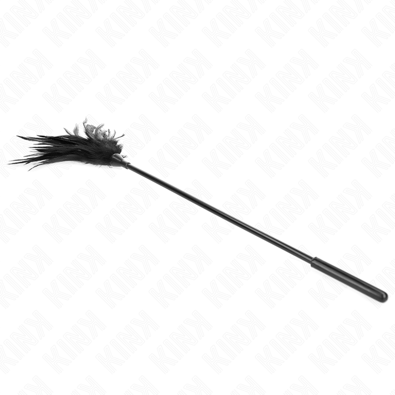 KINK - MÚLTIPLES PLUMAS DE COSQUILLEO NEGRAS 45 CM