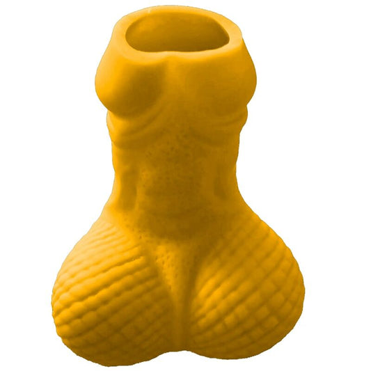 DIABLO PICANTE - VASO DE CHUPITO CON PENE AMARILLO