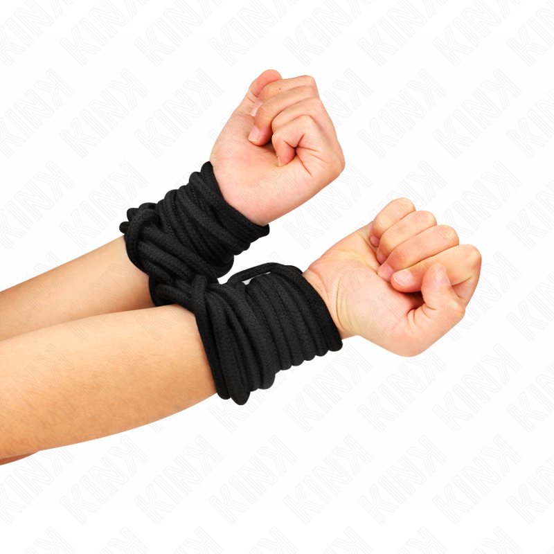 KINK - CUERDA DE ALGODÓN 5 METROS NEGRA