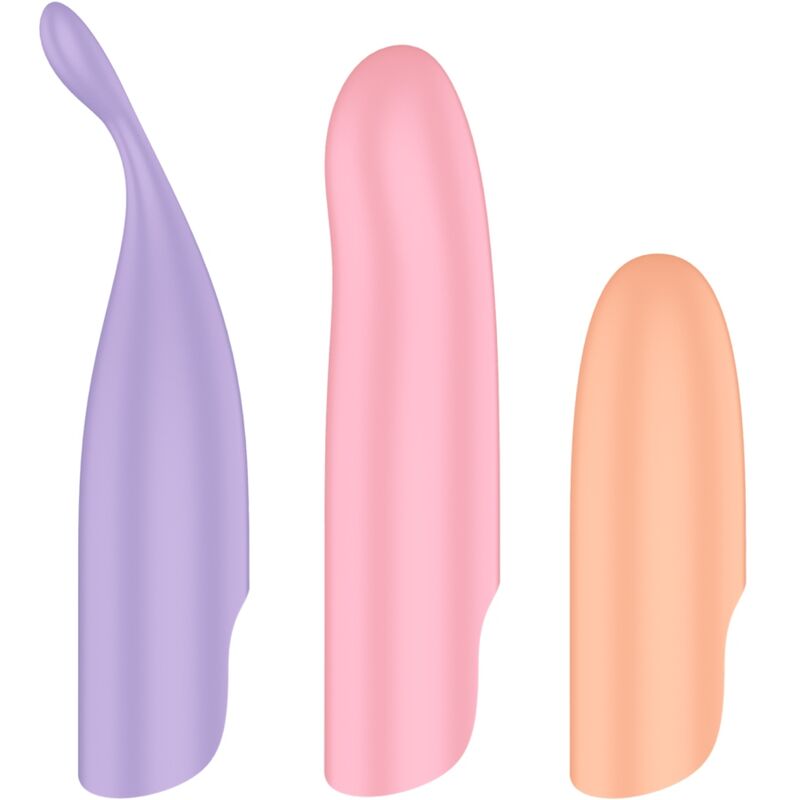 SATISFYER - ENSEMBLE DE QUATRE VIBRATEURS LUDIQUES 4 EN 1 + POWER BULLET