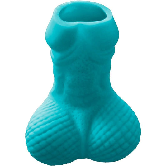 DIABLO PICANTE - VASO DE CHUPITO CON PENE AZUL