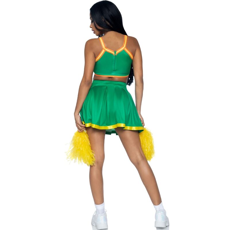 LEG AVENUE - DISFRAZ DE ANIMADORA VERDE S/M