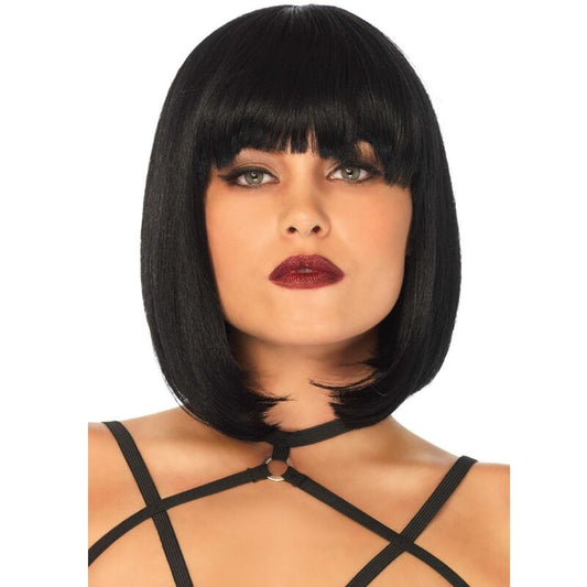 LEG AVENUE - PELUCA BOB CORTA NATURAL NEGRA