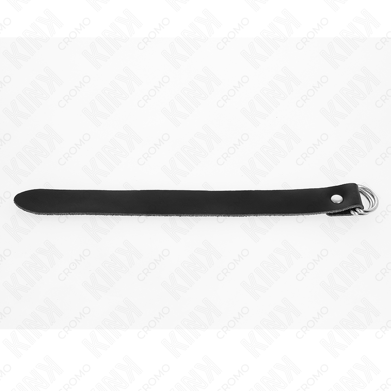 KINK - ANILLO DE CUERO PARA EL PENE CON CIERRE DE PRESIÓN 22 X 2 CM