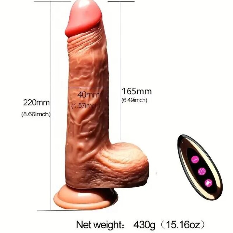 ARMONY - DILDO REALISTA VIBRADOR RECARGABLE