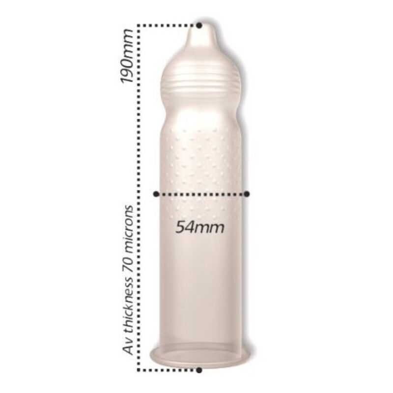 PASANTE - CONDONES MULTITEXTURIZADOS A GRANEL INTENSITY 144 UNIDADES