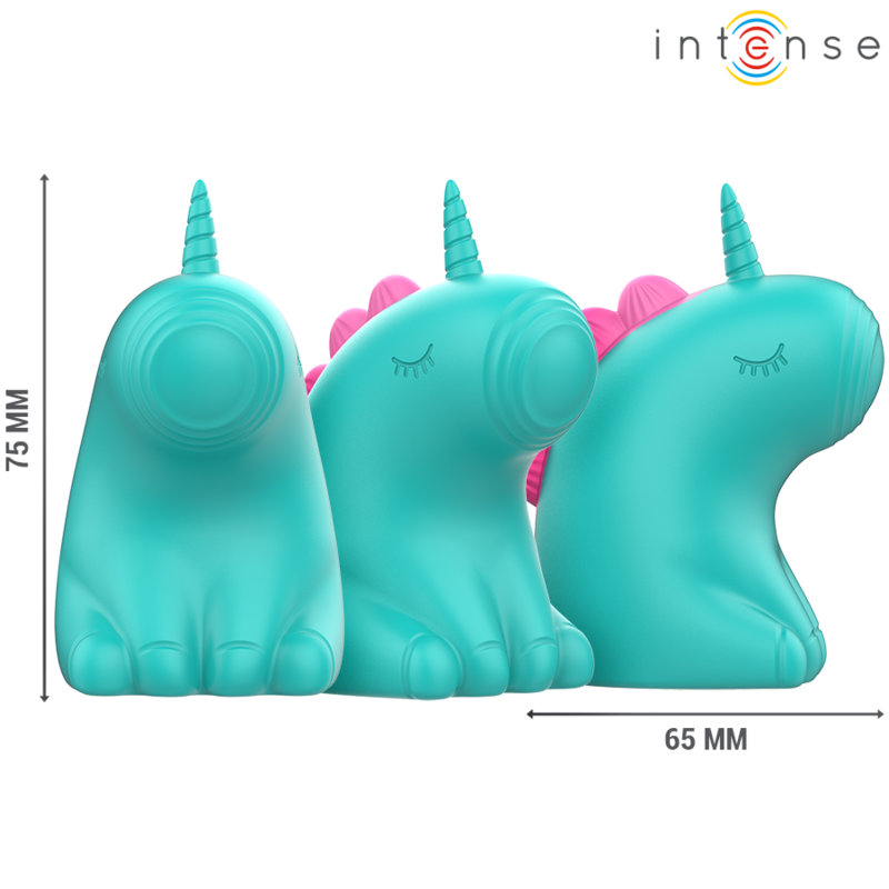 INTENSO - ESTIMULADOR TRIXIE UNICORNIO VERDE