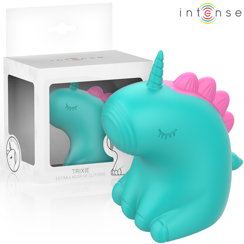 INTENSO - ESTIMULADOR TRIXIE UNICORNIO VERDE