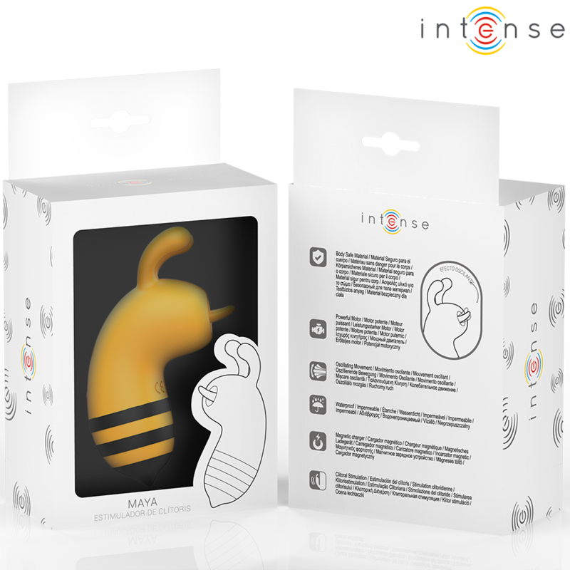 INTENSO - ESTIMULADOR MAYA ABEJA AMARILLO/NEGRO