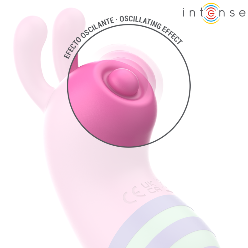 INTENSO - ESTIMULADOR WILLIE ABEJA ROSA/VERDE