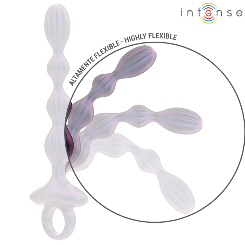 INTENSE - PLUG ANAL VIBRADOR JACKIE MODELO 1 CONTROL REMOTO