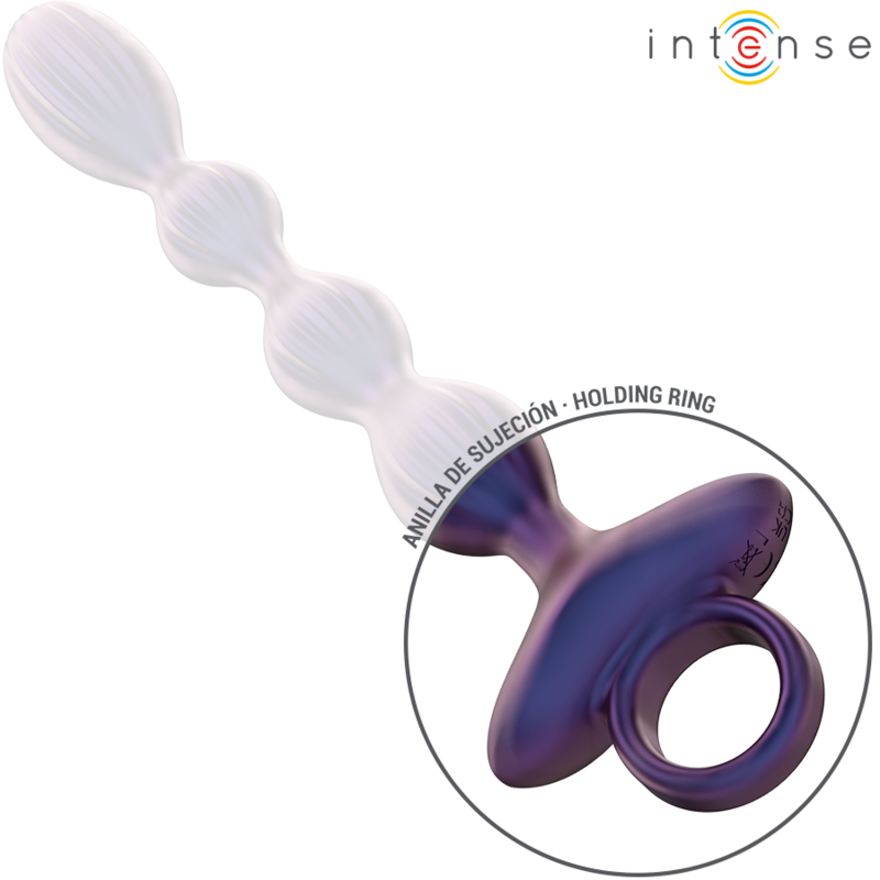 INTENSE - PLUG ANAL VIBRADOR JACKIE MODELO 1 CONTROL REMOTO