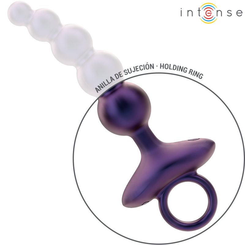 INTENSO - PLUG ANAL VIBRADOR TITO MODELO 3 CONTROL REMOTO