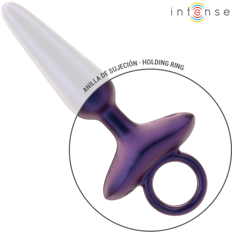 INTENSO - PLUG ANAL VIBRADOR MARLON MODELO 4 CONTROL REMOTO