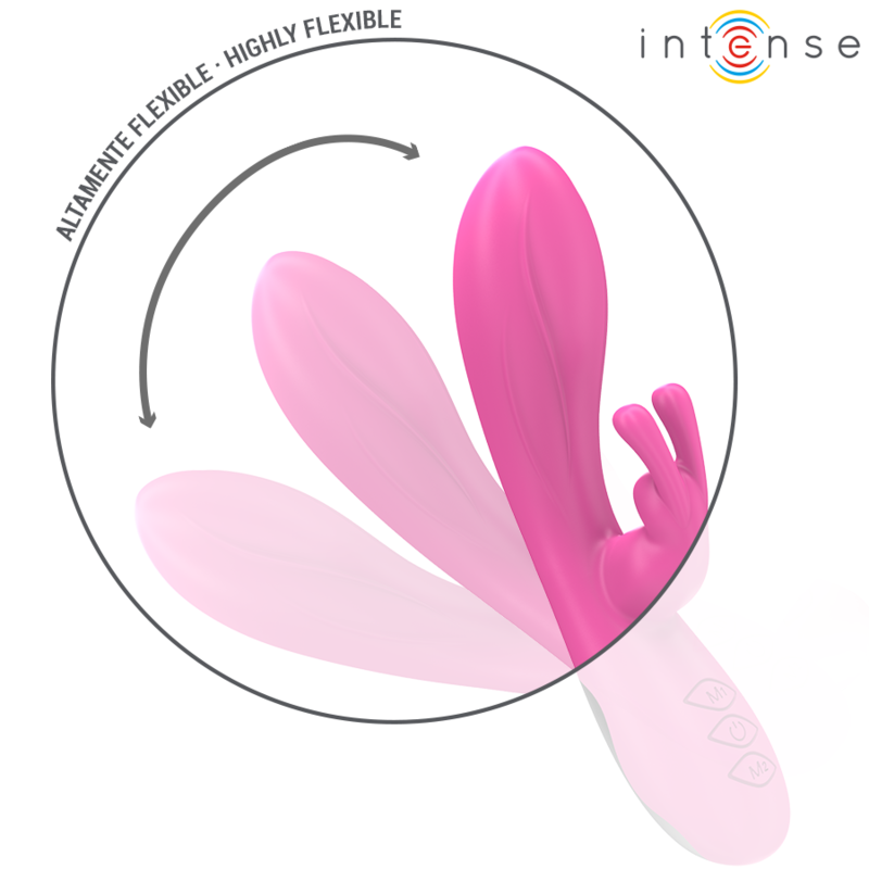 INTENSE - VIBRADOR RANDALL RABBIT 10 VIBRACIONES ROSA