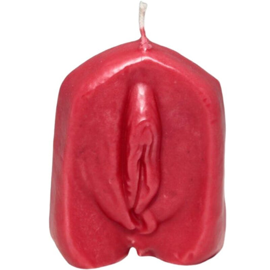 DIABLO PICANTE - VELA FORMA DE VAGINA ROJA