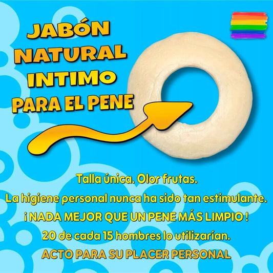 DIABLO PICANTE - JABÓN PERFUMADO PARA HIGIENE MASCULINA 100 GRAMOS NARANJA