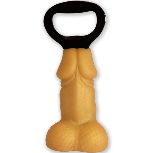 DIABLO PICANTE - ABRIDOR EN FORMA DE PENE DORADO
