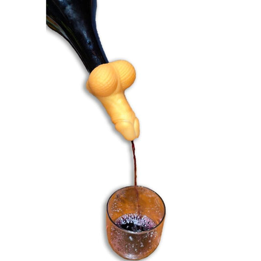 DIABLO PICANTE - DECANTER DE VINO PENE DORADO