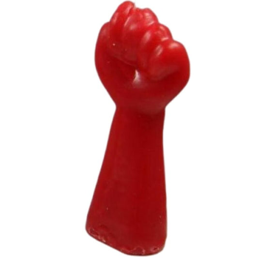 DIABLO PICANTE - VELA EN FORMA DE PUÑO ROJA