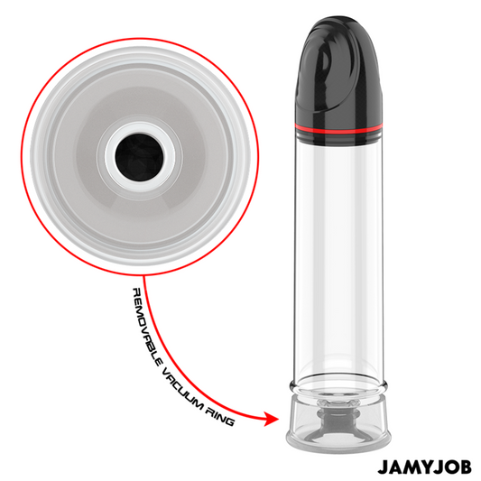 JAMYJOB - BOMBA AUTOMÁTICA XPAND 3 NIVELES DE SUCCIÓN GRIS