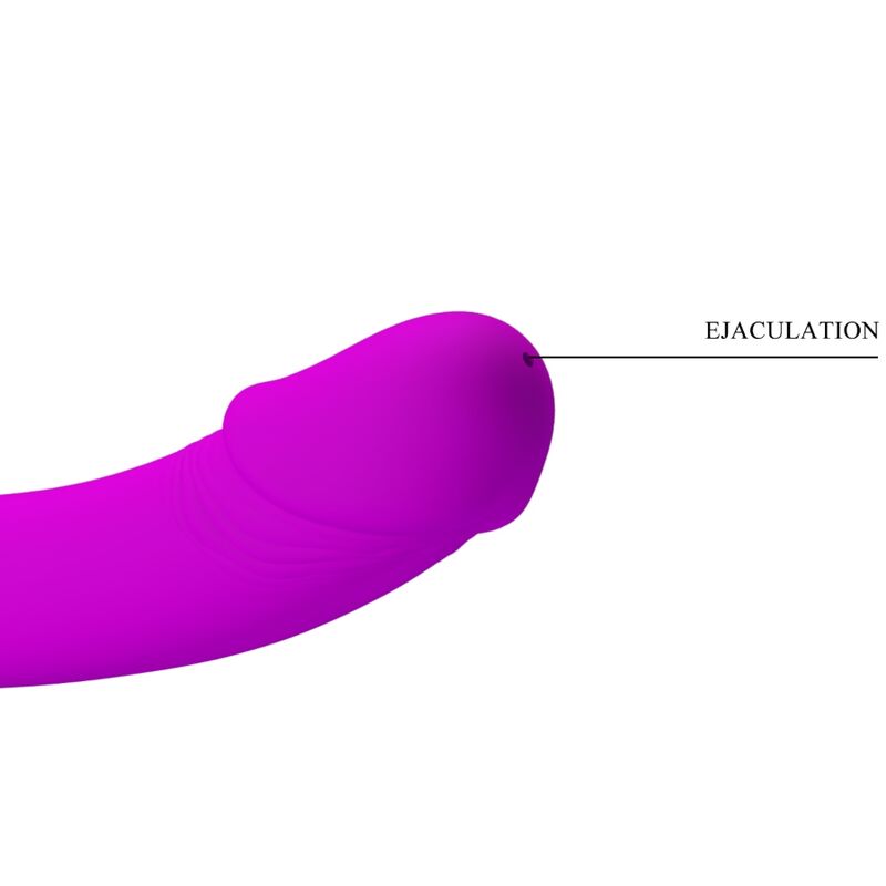 PRETTY LOVE - ESTIMULADOR DOBLE CON ARCO KELPIE MORADO