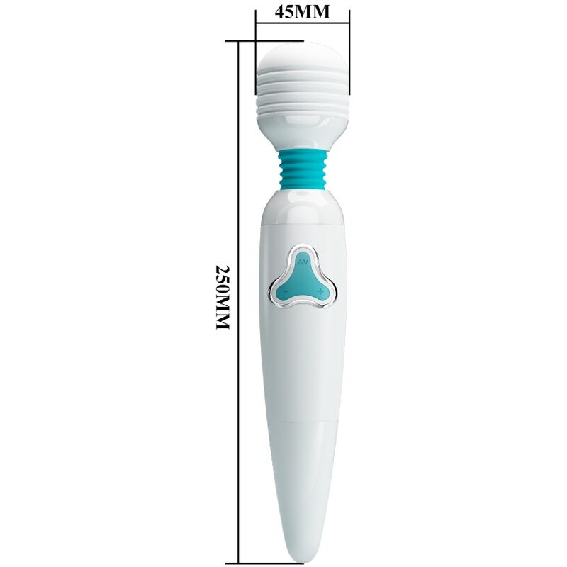 PRETTY LOVE - VIBRADOR CLOUD WAND 7 VIBRACIONES BLANCO