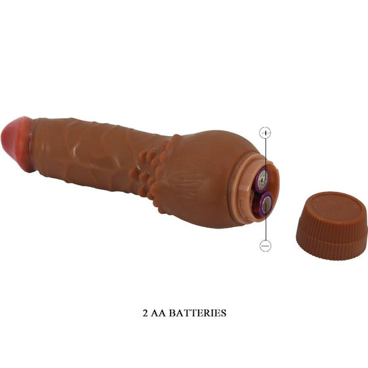 BAILE - BARBARA VIBRADOR REALISTA 19.5 CM MULATA