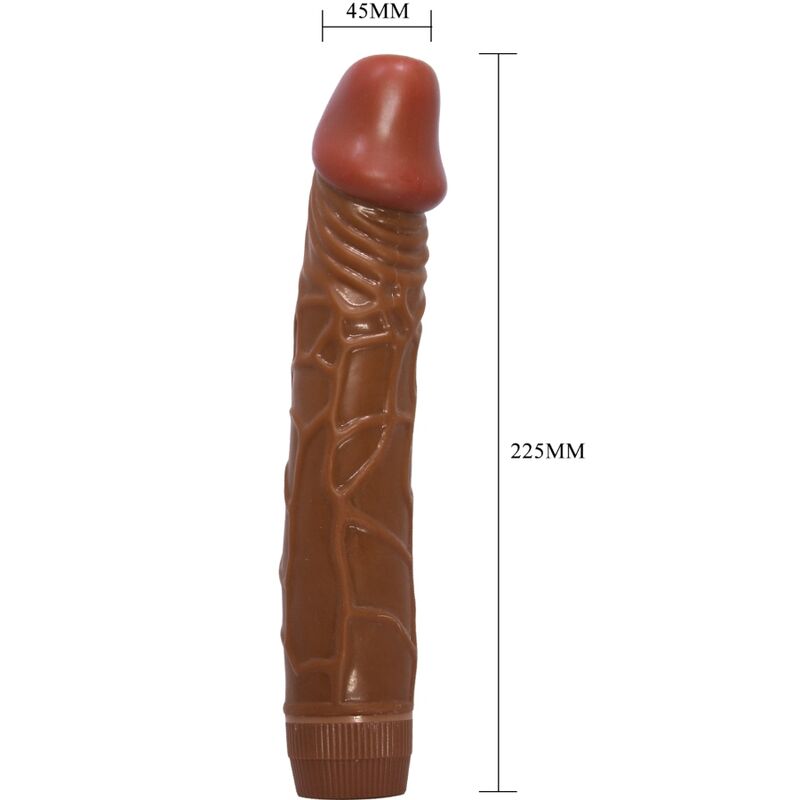 BAILE - BOB VIBRATEUR RÉALISTE 22,5 CM MULATTO