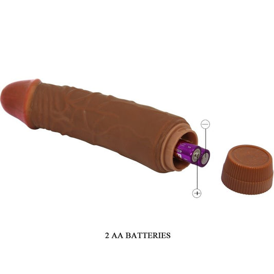 BAILE - JEFF VIBRADOR REALISTA 19.5 CM MULATO