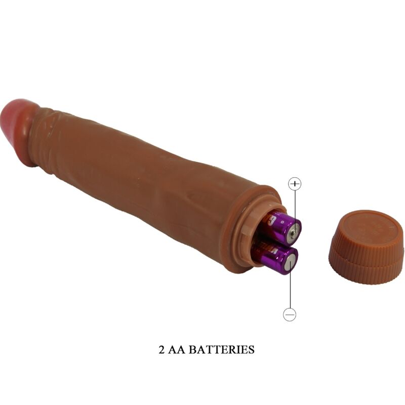 BAILE - VIBRADOR REALISTA ENANO 21 CM MULATO