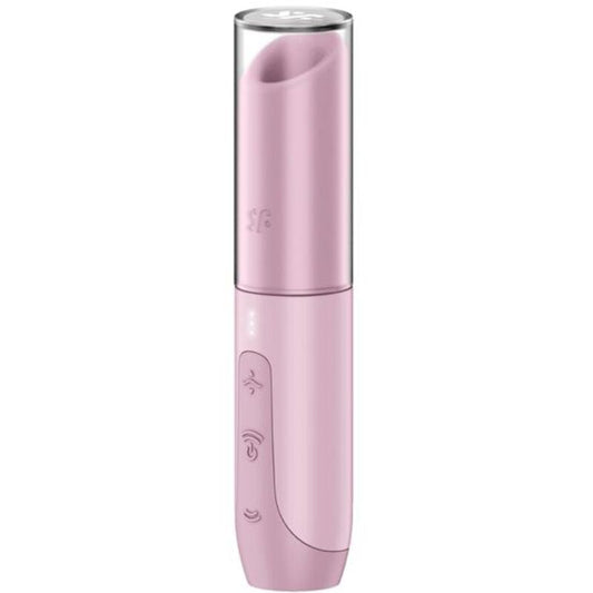 SATISFYER - ESTIMULADOR DE CLÍTORIS SECRET KISS WAVE ROSA